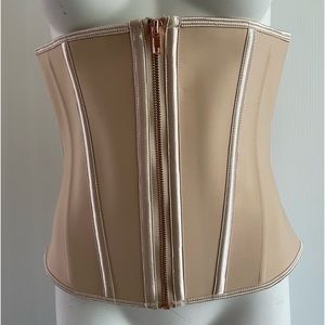 NWOT COLOMBIA 3 HOOK LATEX CORSET WAIST CINCHER/TRAINER GIRDLE